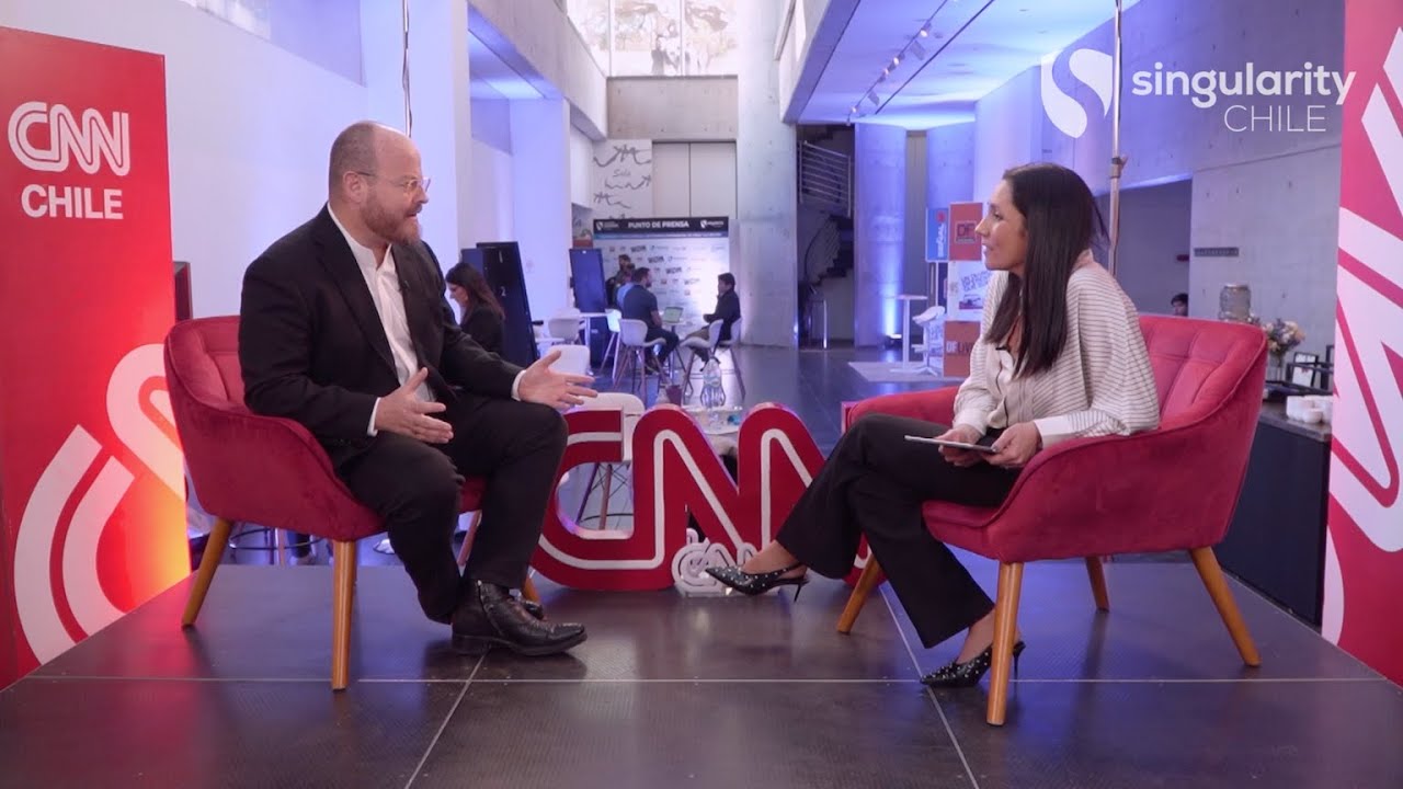 CNN Chile Interviews Jonathan Brill at Singularity Summit Chile